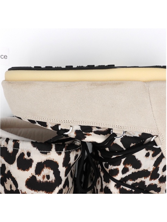 NEW Moon Boot Icon Suede Snow Boots 80D1403190-V020 Leopard main image 7